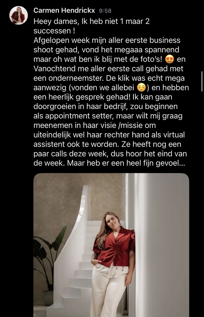 Resultaat uit de HIBOO-community