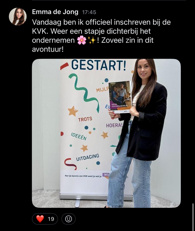Resultaat uit de HIBOO-community