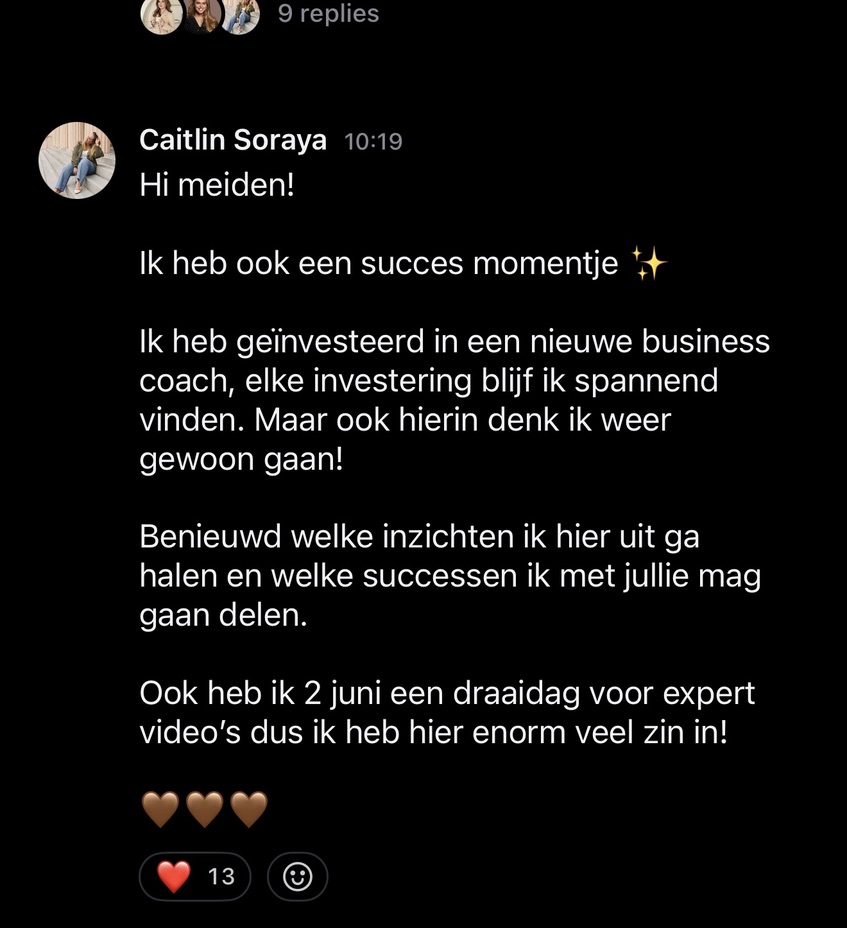 Resultaat uit de HIBOO-community