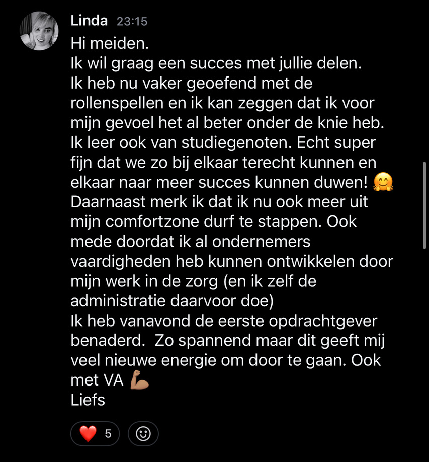 Resultaat uit de HIBOO-community